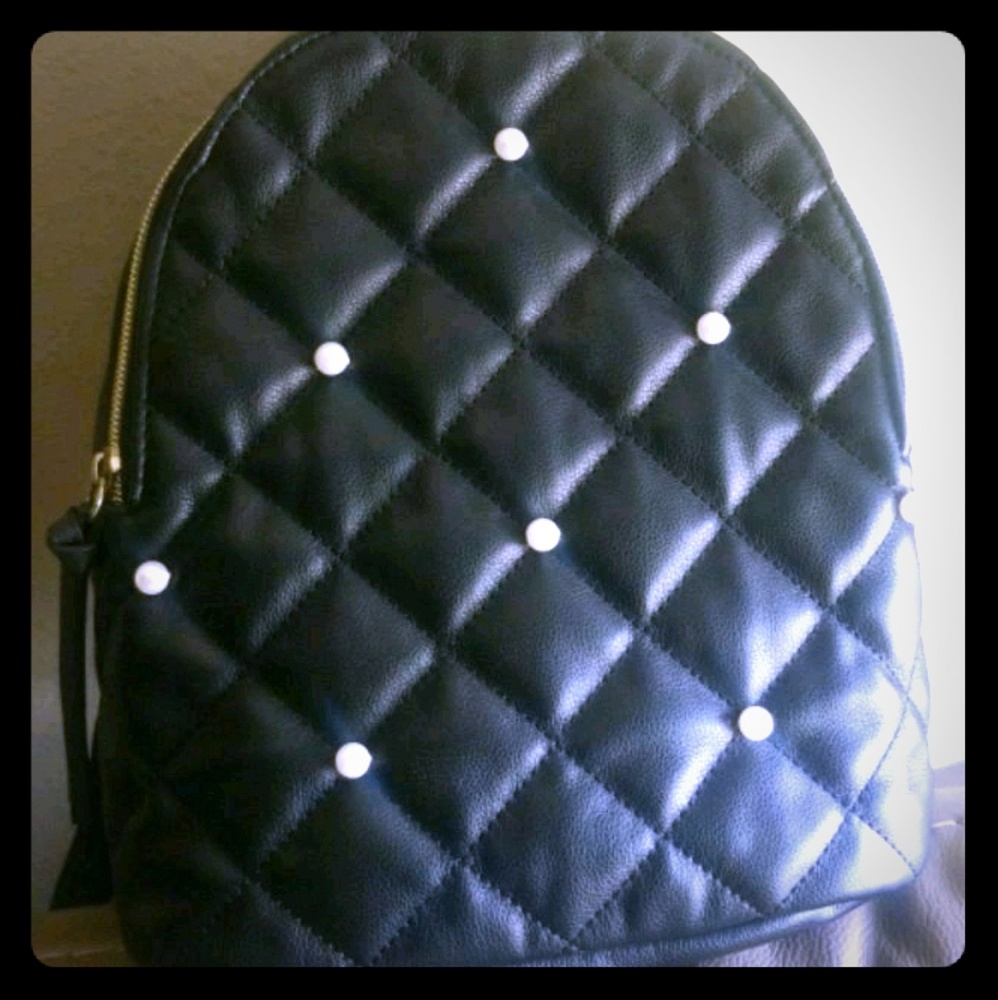 Black Mini Backpack